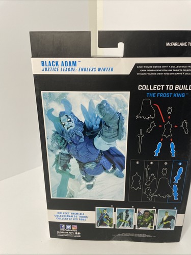 NEW - DC MULTIVERSE - BLACK ADAM - 7 INCH ACTION FIGURE-McFARLANE - Picture 10 of 14