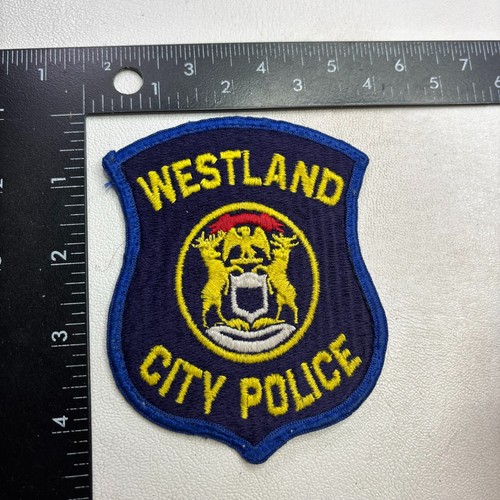 WESTLAND CITY Police Shoulder Patch (MICHIGAN, Law Enforcement) 50NZ