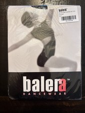 NEW Balera Dancewear T99 Ladies Footed Microfiber Tights Black Adult Small S