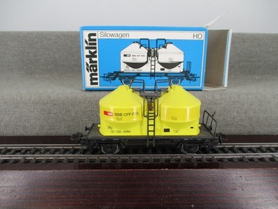 Märklin H0 4759 Bulk Container Car Silowagen der SBB CFF FFS in OVP