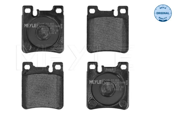 Plaquettes de frein Meyle 025 213 0515 pour remplacer le kit usé OE 002 420 0