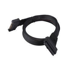 SFF8639 to SFF8639 NVME PCIe Extender Cord Hard Disk Cable Male to Female