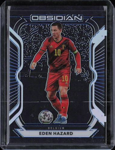 Eden Hazard [Blue] #64 2020 Panini Obsidian card
