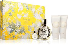 Versace Eros Pour Femme 4 Piece Gift Set for Women   Perfume  Lotion  Travel