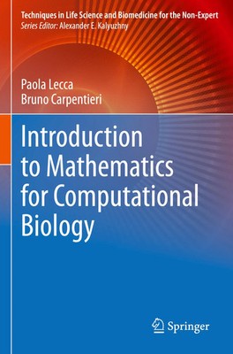 Introduction to Mathematics for Computational Biology Paola Lecca (u. a.) Buch x