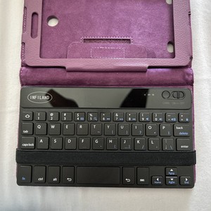 Infiland Keyboard Purple Case Fits LG  G Pad 7.0