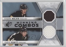 2014-15 SPx Winning Combos Chris Kunitz Evgeni Malkin #WC-KM 2d8
