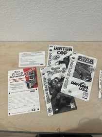 Sega Saturn 3 Free Games Pack Not For Resale CIB Tested