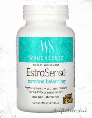 Natural Factors Womensense EstroSense Hormonausgleich 60 vegetarische Kapseln