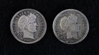 Set of 2: 1905-S, 1911-P  -  Barber Dimes 10-cent value (10c) - Collectors Grade