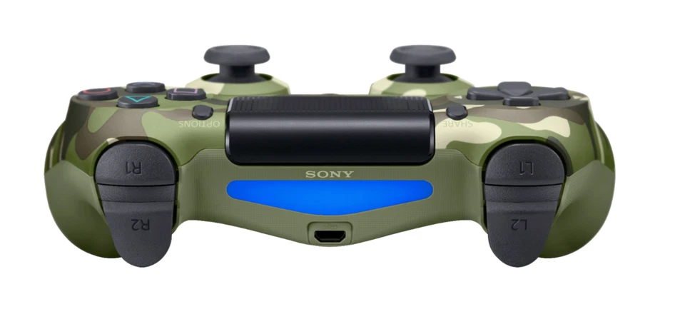 Mando Inalámbrico DualShock 4 Reacondicionado para PlayStation 4 - Verde Camuflaje Bueno Foto 3 de 4