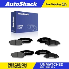 Front Rear Ceramic Brake Pad Set for 2007-2013 Chevrolet Silverado 1500