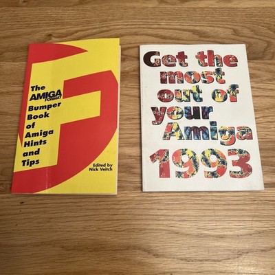 Amiga Format 1993 Books X 2 Hints And Tips And Get The Most Out of your Amiga