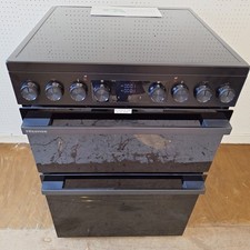Hisense HDCEC6C20B Hi6 Max 60cm Double Oven Electric Cooker Ceramic Hob Black