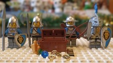 LEGO 850888 CASTLE ACCESSORY PACK LION KNIGHTS MINIFIGURES MEDIEVAL