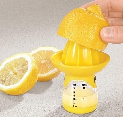 Joie Lemon and Lime Juicer and Reamer, Yellow
