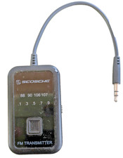 Scosche Universal FM Transmitter Model: FMT6 w/ 3.5mm Audio Aux Jack