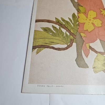 1949 ROYAL HAWAIIAN MENU ARTIST JOHN KELLY DINNER HOTEL HONOLULU