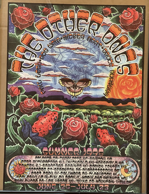 The Other Ones Summer 1998 Tour Michael Everett Concert Poster Kept Under Glass
