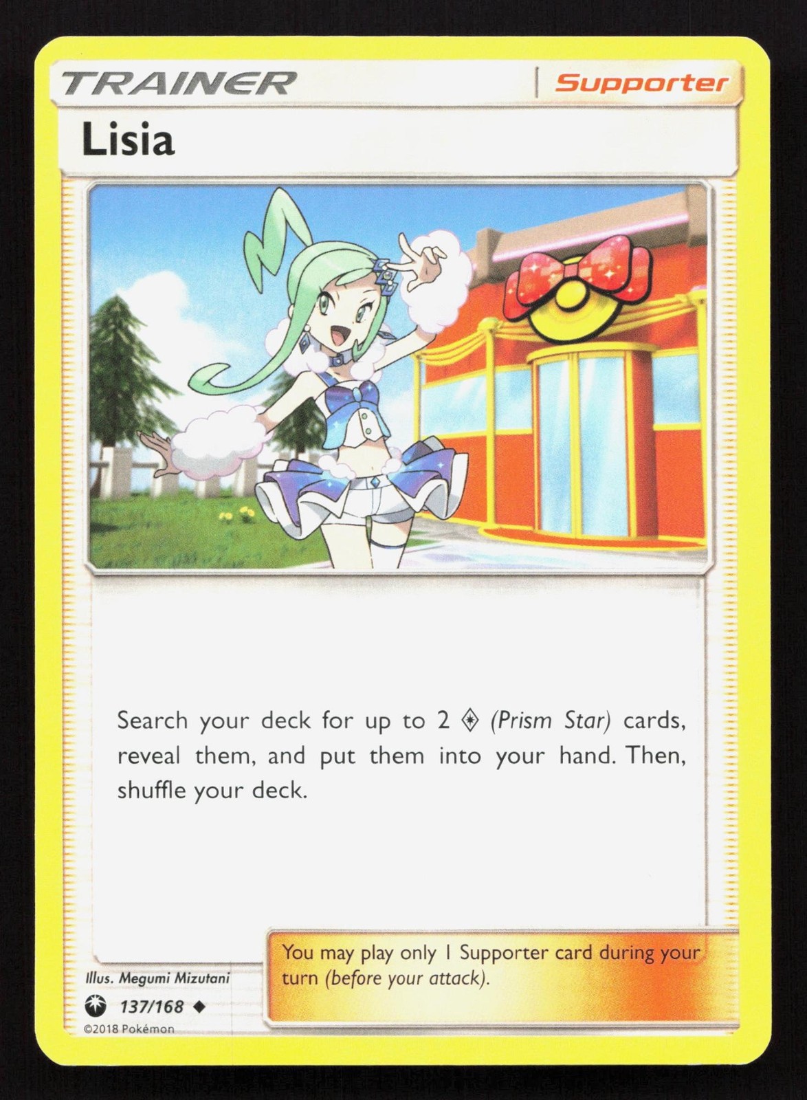 Lisia 137/168 Celestial Storm NM Pokemon Card TCG