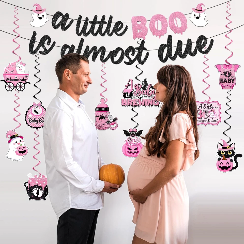 Украшения для душа ребенка на Хэллоуин, немного бу почти из-за украшения для душа ребенка - Изображение 3 из 4