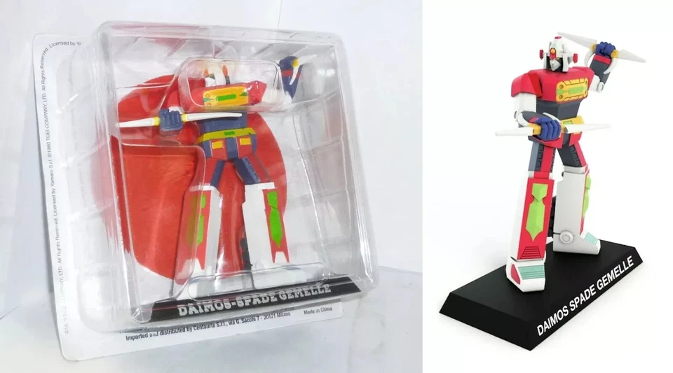 GENERAL DAIMOS SPADE GEMELLE ANIME ROBOT COLLECTION CENTAURIA YAMATO FIGURE 56 - Immagine 3 di 3