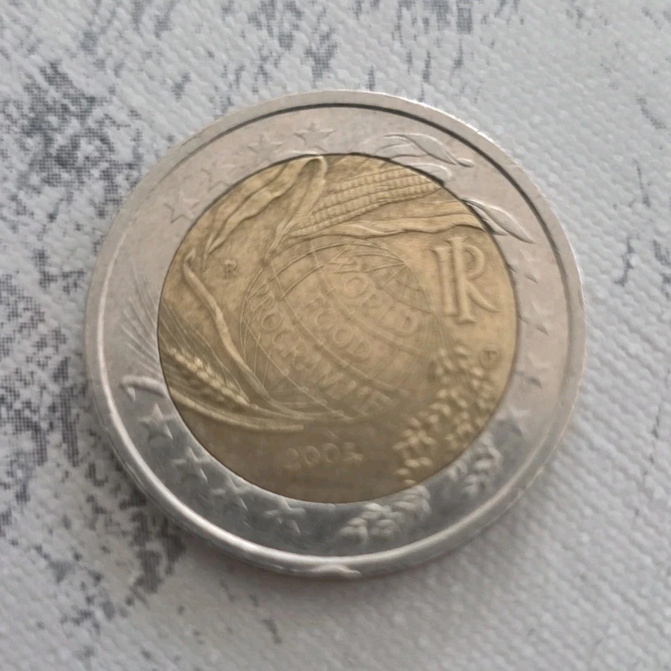 Pièce 2 Euro Italie 2002 monogramme IR – 2 EURO - Photo 1/2