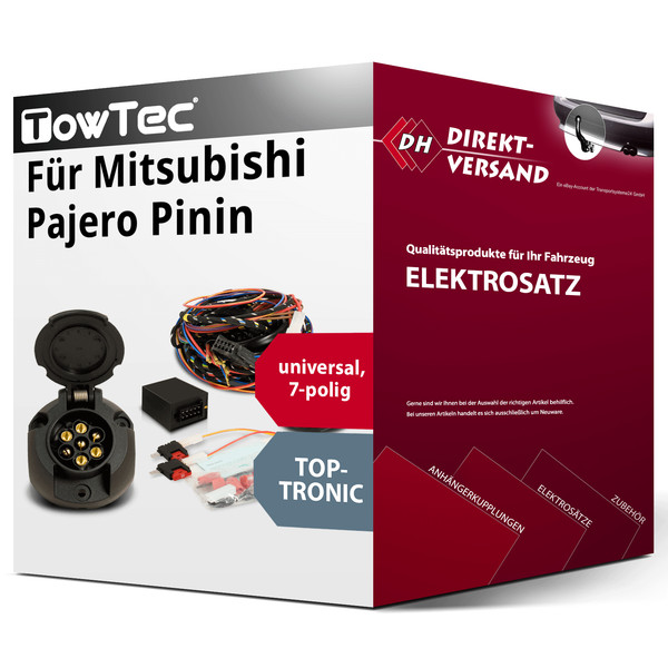 für Mitsubishi Pajero Pinin Typ H60/H70 Elektrosatz 7Polig Universell Top Neu-image