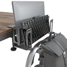 2-Slot Laptop Storage for Desk, Vertical Laptop Stand for Desk, MacBook Verti...