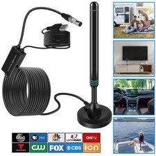 Best Portable TV Antenna Indoor Outdoor Digital HD Freeview Aerial Ariel