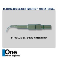 Dental Ultrasonic Scaler Inserts P-100 25K Slim External Flow 2 pcs