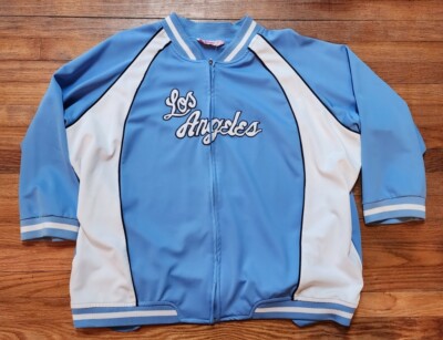 Erica Brook Size 32 ''Los Angeles'' Full Zip Jacket - Blue White