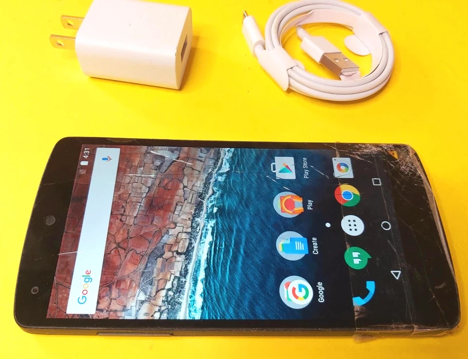 🔥VIEW PHOTOS🔥 LG NEXUS 5 D820 16GB UNLOCKED CELL PHONE BELL ROGERS TELUS FIDO+ - Image 3 of 4