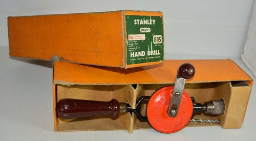 Vintage Stanley No 805 Hand Drill 