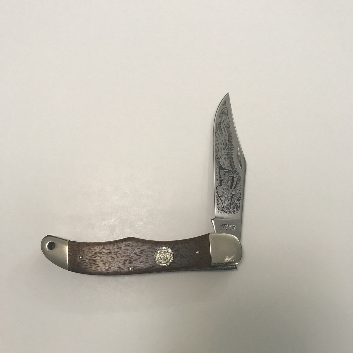 Vintage Schrade USA LTD for Sears, Hunter knife Currier&Ives Vintage Schrade USA LTD for Sears, Hunter knife Currier&Ives