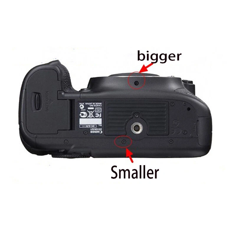 10pcs for Canon 5D2 5D3 6D 77D SLR Universal Camera SLR Housing Screws - Image 2 of 3