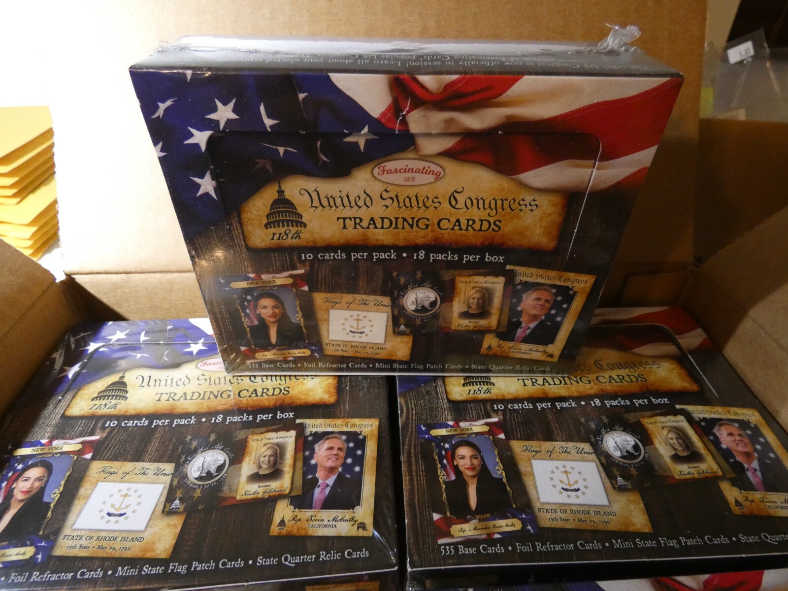 2023 Fascinating Cards 118th United States Congress Factory Sealed Box