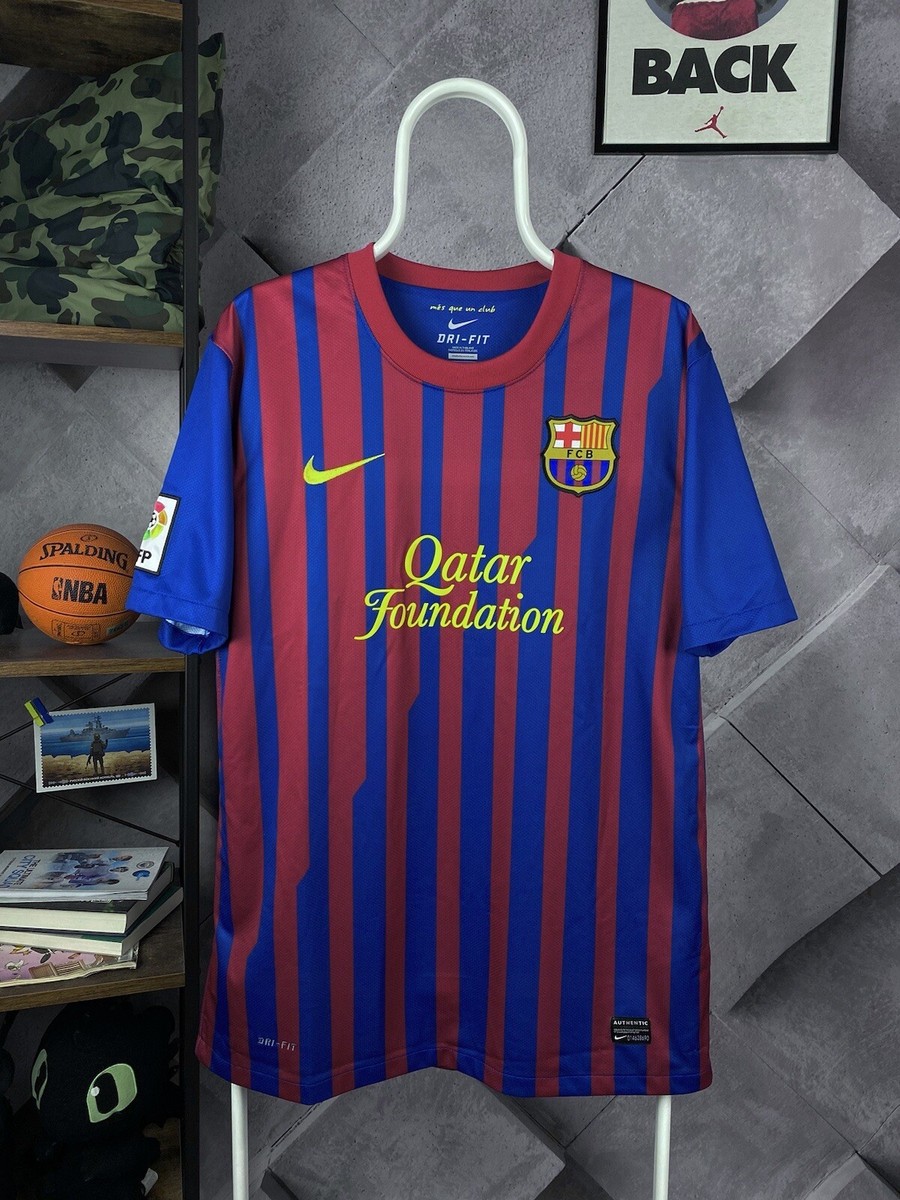 Xavi Barcelona 2011 2012 Home Jersey Size L NIKE 419877-486 | eBay