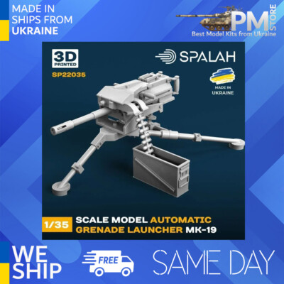 Spalah 22035 1/35 Scale model ''Automatic grenade launcher MK-19''