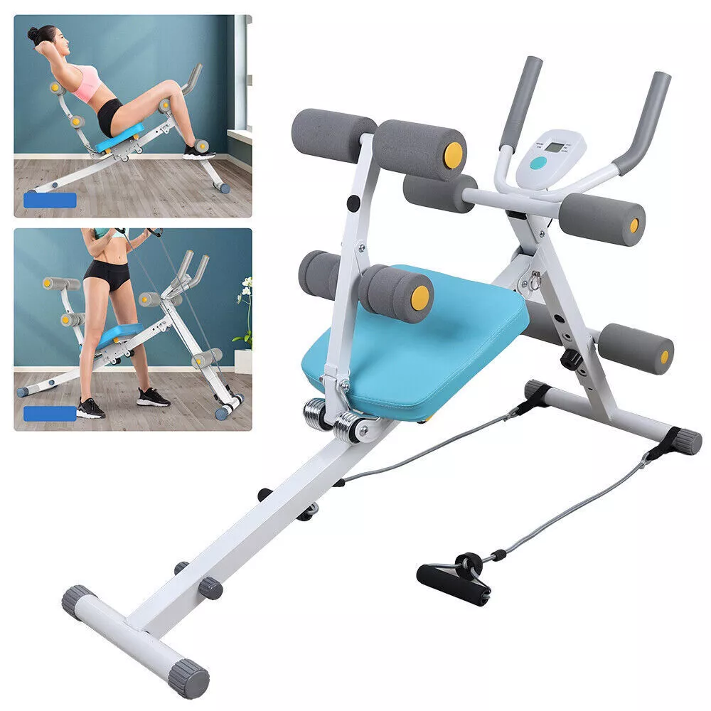 New Multi Workout Ab Abdomen Machine Abdominal Cruncher Sit Up