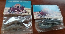 VINTAGE LOT 30 Arco Original Noah  s Ark Toy Plastic Animals Mint NEW