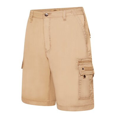 Herren Cargo Shorts Gummibund Kampfhose Sommer Freizeit sechs Taschen Arbeit