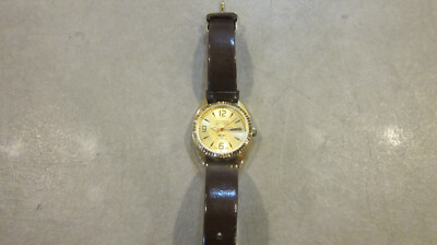 Citizen 4-281080 KT Automatic Watch GN-4W-S Gold Face 21 Jewel