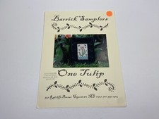 Kathy Barrick One Tulip Counted Cross Stitch ...