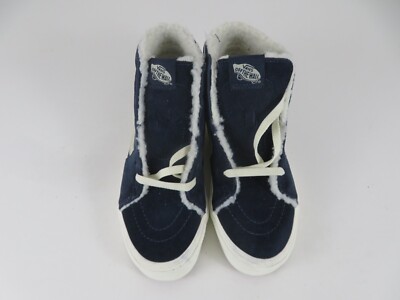 Vans Cozy Hug Womens 5.5 Shoes Faux Fur Lined Blue  display picture 1