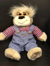 Vintage Real Talkin' Wise Crackin Bubba Talking Plush Bear Clean 1997 Tyco WORKS