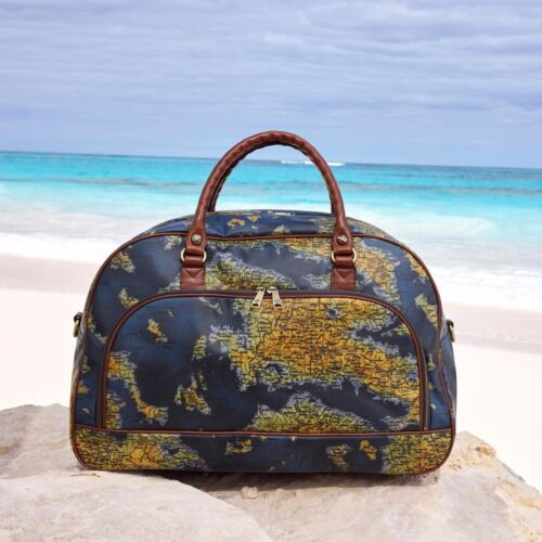 Patricia Nash GONNESA Overnight Bag Spring Multicolor Luggage nwt - Picture 18 of 22