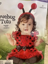 Lovebug Tutu 6-12 Month Ladybug Halloween Costume, Pretend Play, Dress Up NEW
