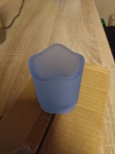 8x Round Candle Jar In Various Shades Of Blue For Tea Lights