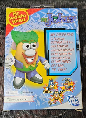 【K4】 Mr. Potato Head BATMAN バットマン ジョーカー Batman Joker Mr. Potato Head - PPW Toys- See Pic For Condition Of